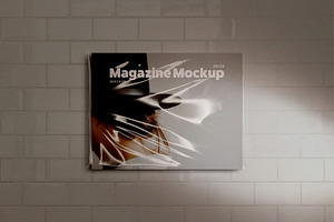 Wrapped Magazine Mockups