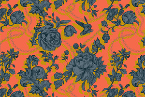 Set Vector Floral Patterns