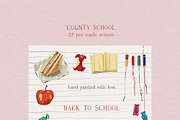 Back To School Cottagecore Images, a Decorative Illustration by whiteheartdesign (Thumbnail 16 of 19)
