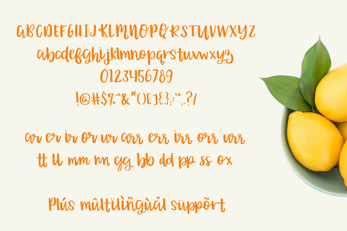Orange Grove Script, a Script Font by Beck McCormick (Photo 4 of 4)