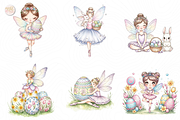 Easter Ballerina Fairy PNG Clipart, a Person Illustration by KennedyStudio (Thumbnail 3 of 4)