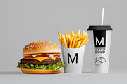 Fast food Branding Mockups, a Packaging Mockup by AnagramDesign (Thumbnail 3 of 6)
