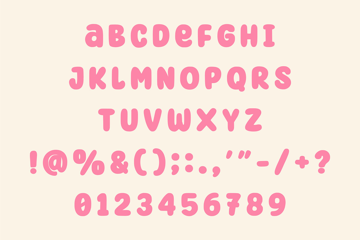 Charm Holiday, a Sans Serif Font by Limited.studio (Photo 5 of 5)