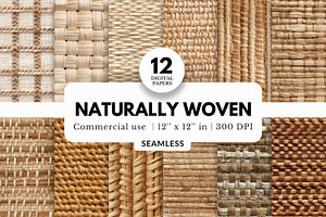 12 Naturally Woven Textures