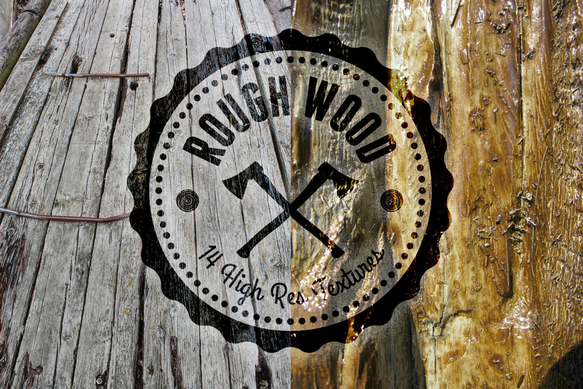 Rough Wood Texture Set - 14 HR preview 2
