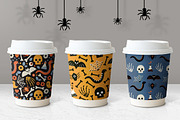 8 Halloween patterns, a Pattern Graphic by tetiana.svirska (Thumbnail 4 of 4)