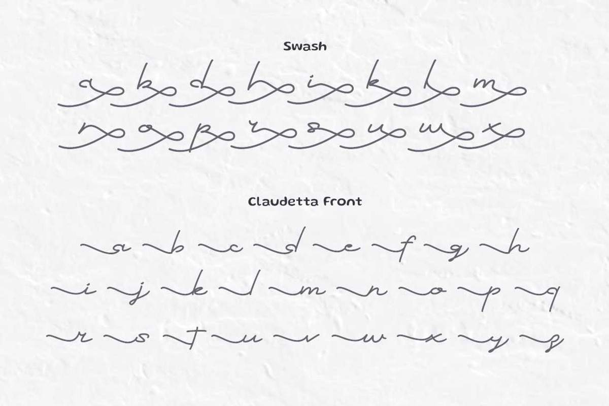 Claudette Signature | Signature Font, a Script Font by Ngapak Studio (Photo 5 of 11)