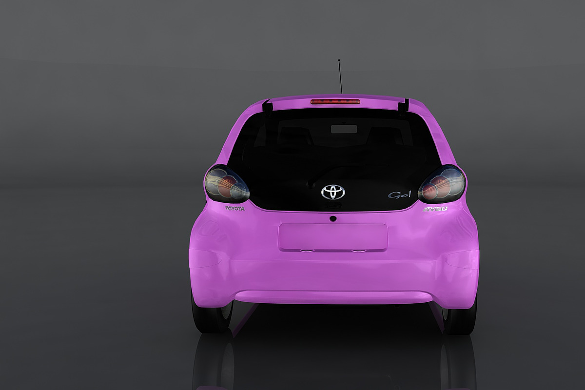 Toyota Aygo, a Cars & Vehicle 3D Model by valtriiu (Photo 6 of 12)