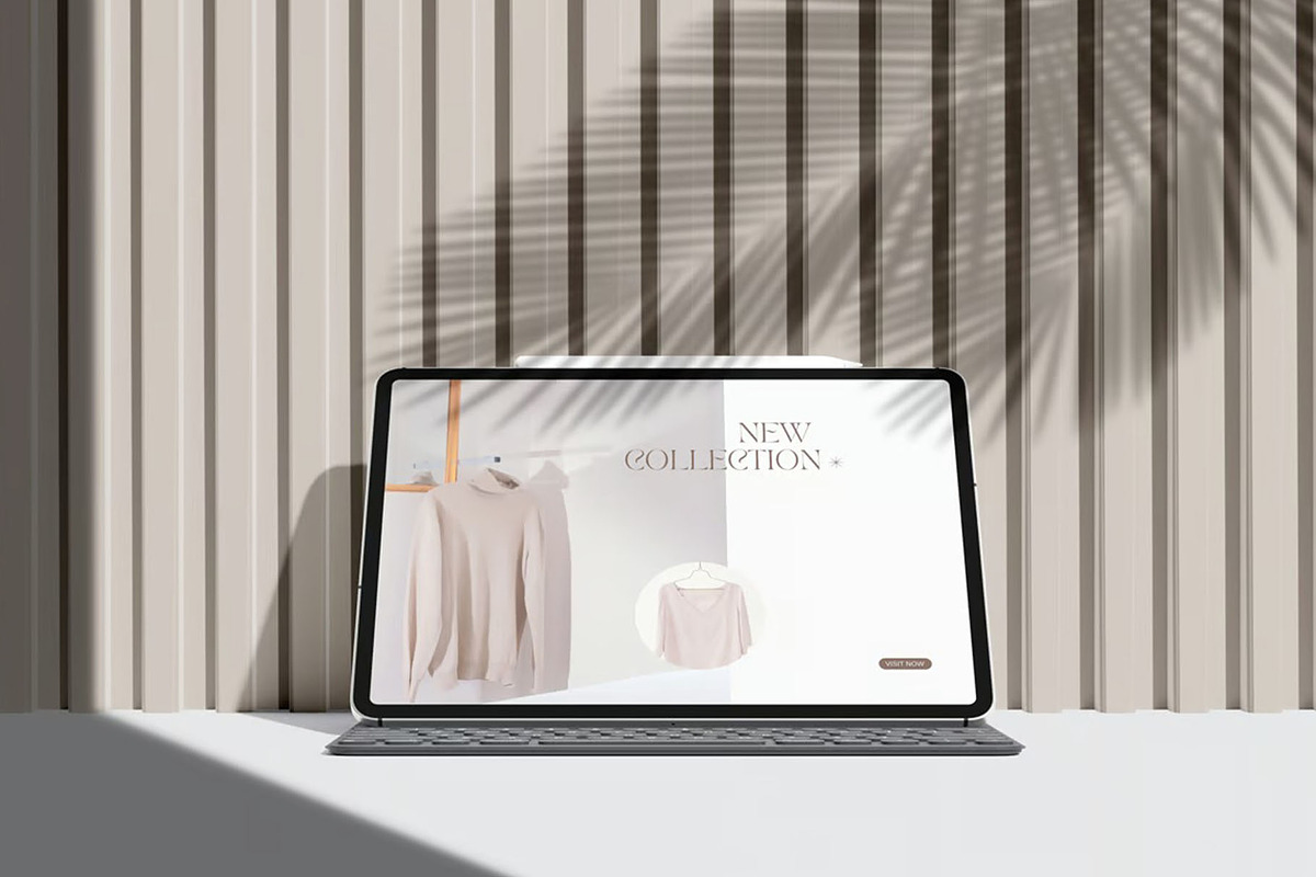 iPad Air 2022 Mockups, an iPad Mockup by Se٧enStudio (Photo 5 of 6)