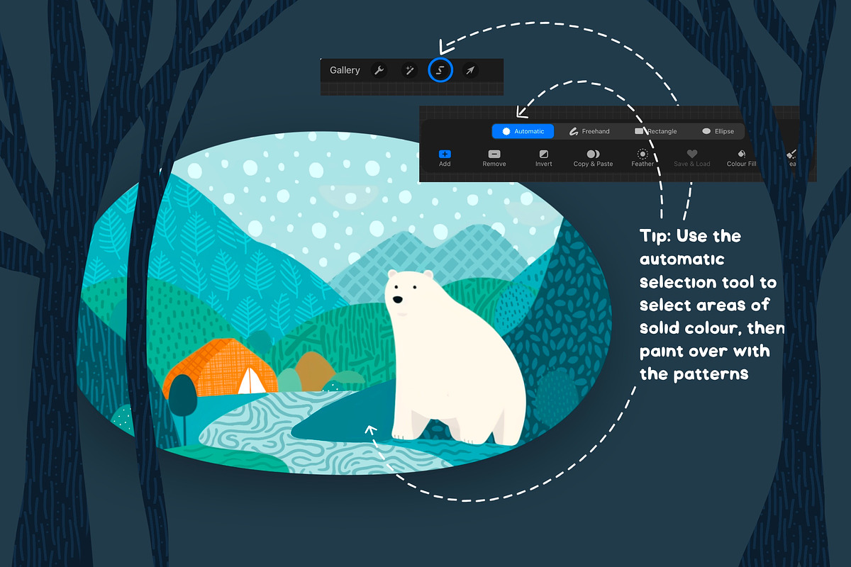 Pattern Craft Pro Brushes, a Brush Add-On by Mels Brushes (Photo 3 of 11)