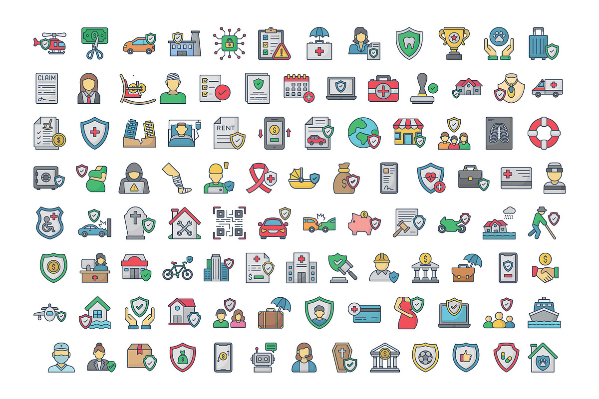 50+ Insurance Vector Icons, an Icon by Vector Portal (Photo 4 of 5)