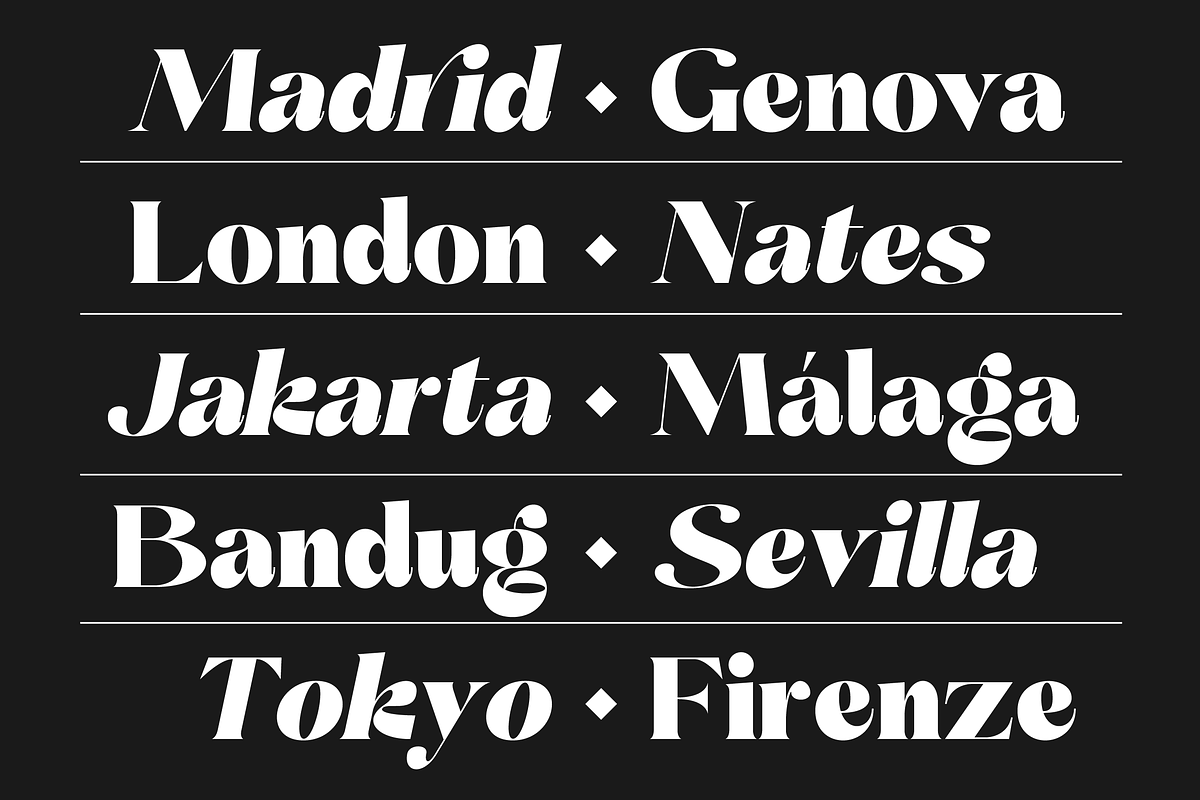 Queli Ledia: A Luxurious Serif Font, a Serif Font by Randi Irvan | Rvandtype (Photo 6 of 11)