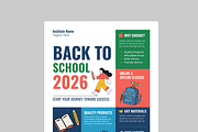 Back to School Flyer, a Flyer Template by MightyDesign (Thumbnail 4 of 8)