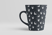 Swallow seamless Vector Pattern, a Pattern Graphic by BAD TASTE (Thumbnail 5 of 5)