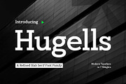 Hugells - Modern Slab Serif, a Slab Serif Font by Arterfak Project (Thumbnail 1 of 14)