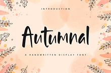 Autumnal - Handwritten Font