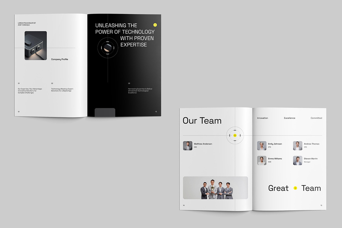 Technology Company Profile preview 7