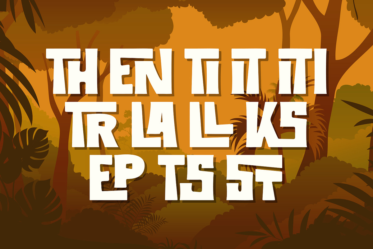 The Last Trunks – Adventure Font, a Sans Serif Font by Variatype (Photo 8 of 8)