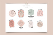 Elle - feminine beauty logos and art, a Branding & Logo Template by Marish (Thumbnail 9 of 12)