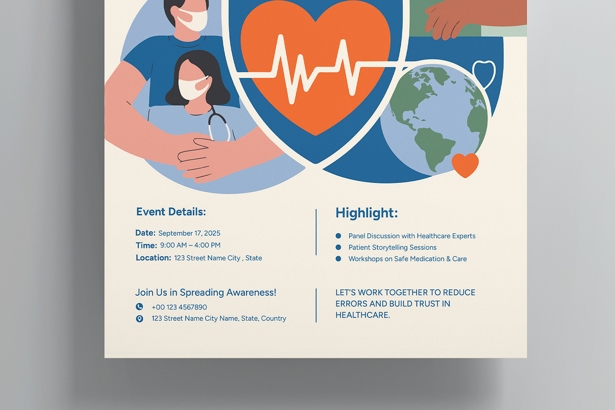 World Patient Safety Day Flyer preview 3