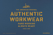 Officer - A Bold Stencil Font, a Sans Serif Font by Komet & Flicker (Thumbnail 11 of 15)
