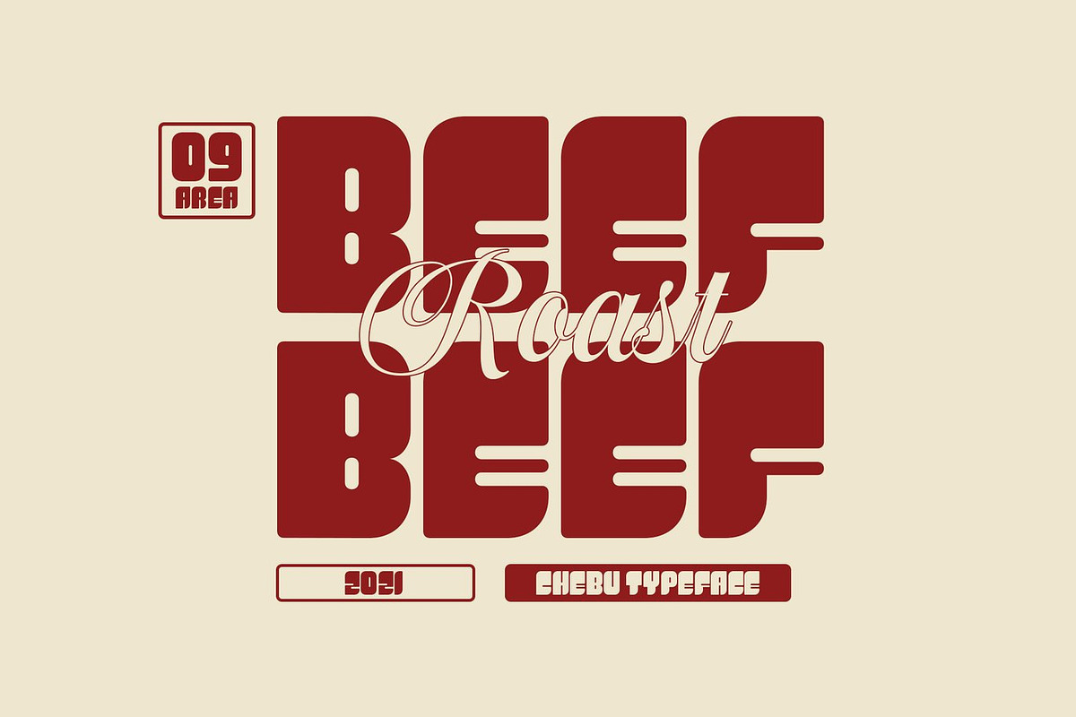 Chubaq - Handcrafted Display Font, a Sans Serif Font by Luna Shop (Photo 3 of 6)
