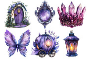 Fairy Magic Clipart PNG, an Illustration by SinaCreation (Thumbnail 3 of 10)