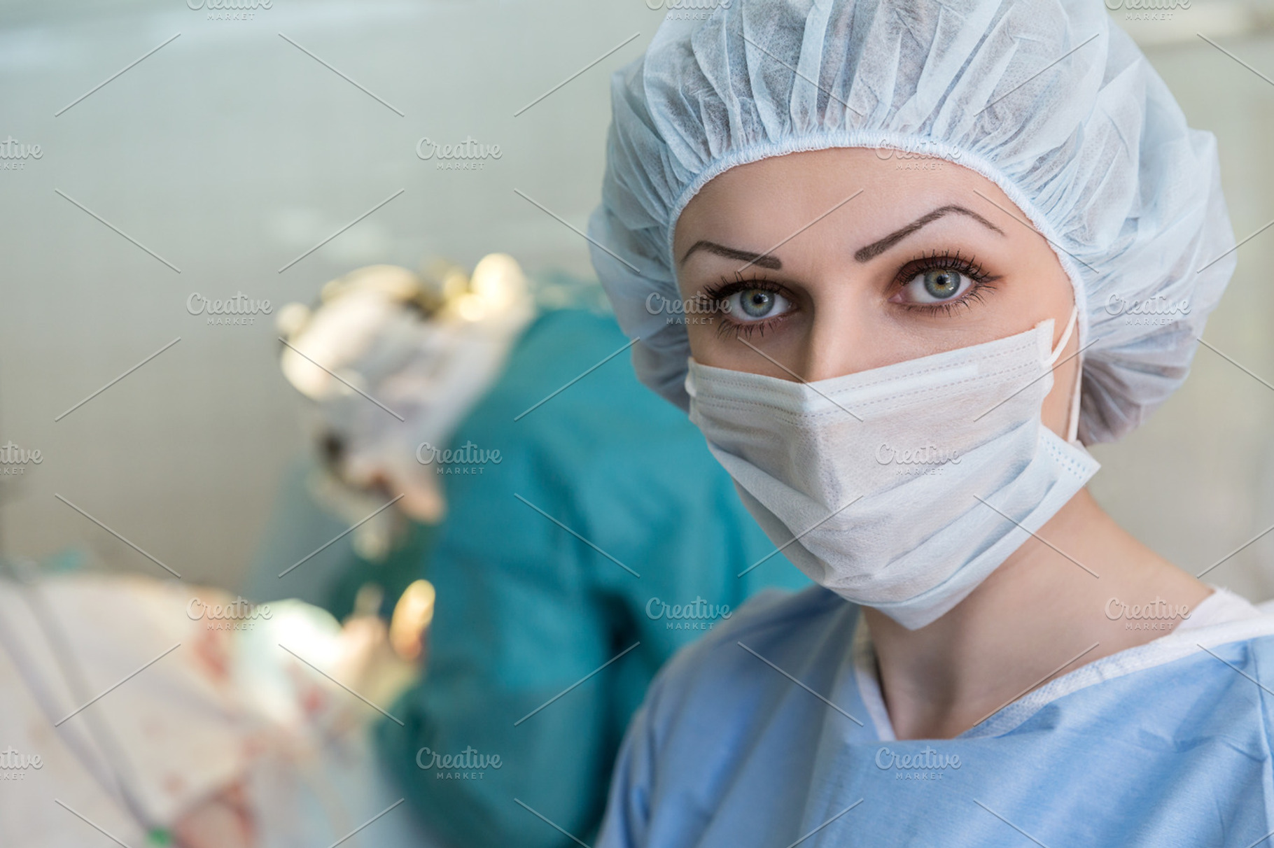 Nurse In Operating Room Containing Nurse Young And Surgery