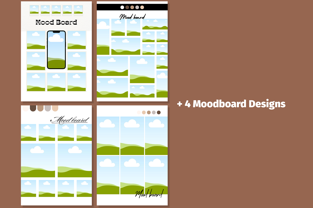 Brand Board Canva Template, Guidenes, a Branding & Logo Template by GraphiCarola (Photo 2 of 6)