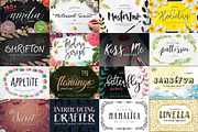 BIG BUNDLE for Templett & Corjl, a Script Font by Blessed Print (Thumbnail 4 of 58)