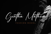 Auttera Signature, a Script Font by MJB Letters (Thumbnail 3 of 10)