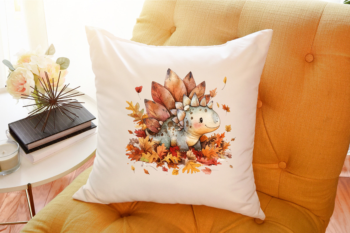 Cute Dinosaurs Clipart Baby Dinosaur, an Illustration by Sublimation Artist (Photo 6 of 6)