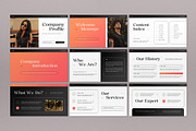 Orange Fashion Company PPT, a Presentation Template by graphicook (Thumbnail 2 of 4)