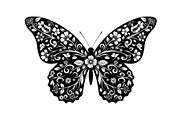 Butterfly Silhouette SVG Bundle, an Illustration by Gaye Art (Thumbnail 3 of 31)