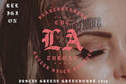 RELIGION ~ Hand Drawn Font, a Blackletter Font by Greenhouse Supply Co (Thumbnail 1 of 5)