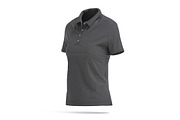 Black Women's Polo Shirt 3D Model, an Object 3D Model by rebrandy (Thumbnail 3 of 9)