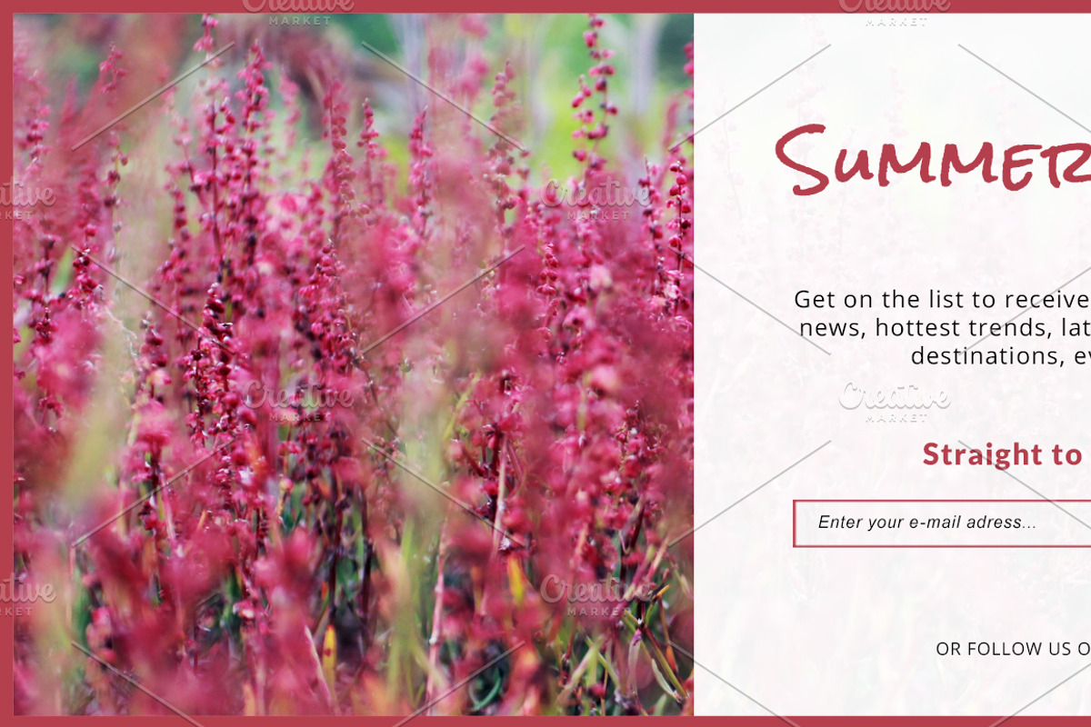 Four Summer Pop-up Edition Pack, an Email Template by Khryna Designs (Photo 3 of 4)