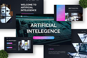 Artificial Inteligence - Technology, a Presentation Template by Deepslide Studio (Thumbnail 4 of 6)