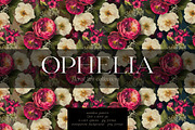 Ophelia Dark Moody Florals, an Object Graphic by Eclectic Anthology (Thumbnail 14 of 14)
