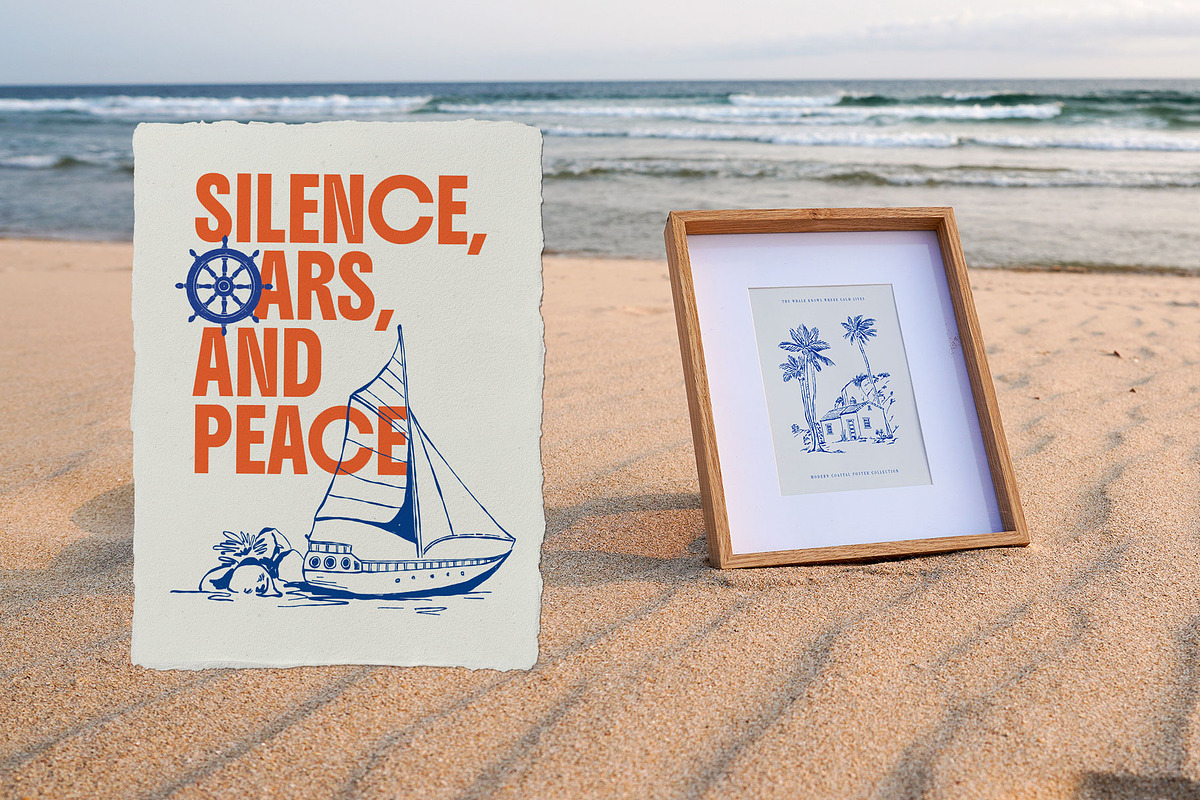 Sea Space | Poster Builder, an Object Graphic by KetteCreate (Photo 11 of 14)