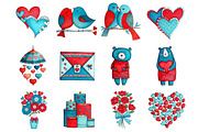 Valentines Day Clipart, an Illustration by Design Market (Thumbnail 2 of 3)