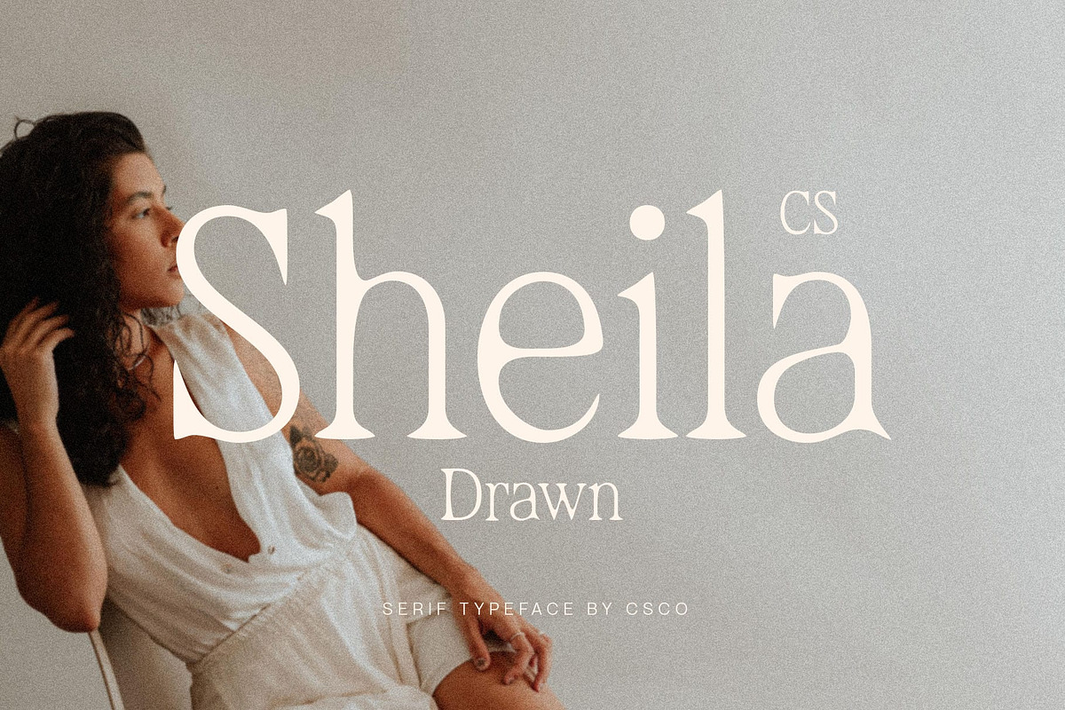 CS Sheila Drawn, a Serif Font by Craft Supply Co. (Photo 1 of 8)