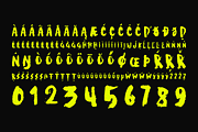 Raw Voltage – Aggressive Brush Font, a Handwritten Font by Letteratom (Thumbnail 9 of 9)