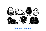 Cute Potato Mascot Clipart, an Illustration by designvectx (Thumbnail 3 of 3)