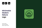 Minimalist Modern Nature Logo, a Branding & Logo Template by Luxury Logos (Thumbnail 1 of 4)