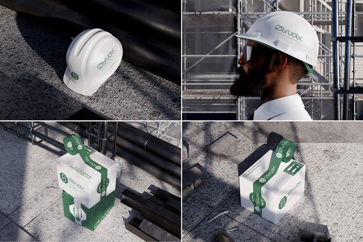 40 Construction Site Branding Mockup, an Advertising Mockup by Vitora Mockup (Photo 11 of 11)