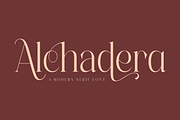 Alchadera A Modern Serif Font, a Serif Font by Storytype Studio (Thumbnail 1 of 15)