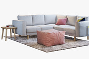 Corner sofa 3d model, a Furniture 3D Model by 3dmitruk (Thumbnail 5 of 12)