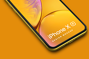 iPhone XR Design Mockup, an iPhone Mockup by illustrated (Thumbnail 2 of 8)