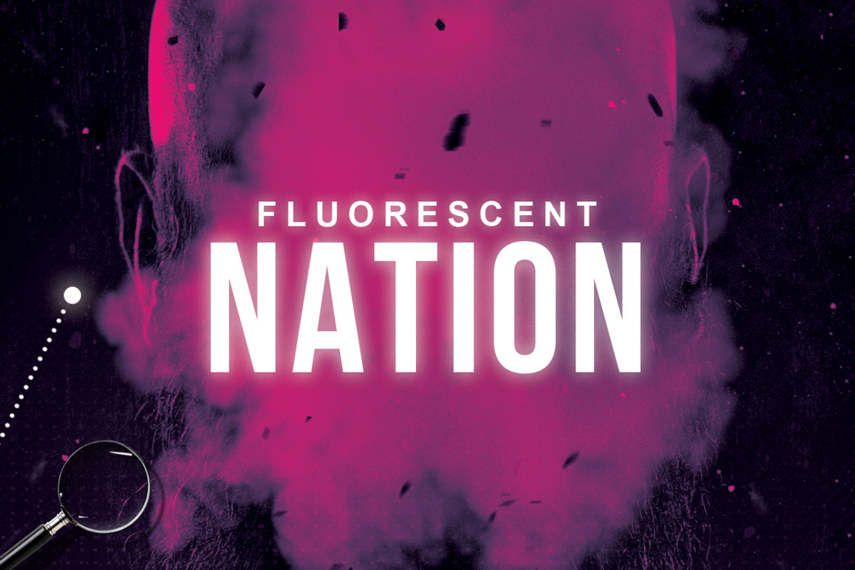 Fluorescent Nation | Flyer Template, a Flyer Template by GIGA-TEMPLATE (Photo 8 of 9)